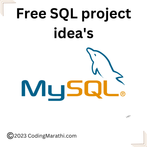 Free SQL project ideas
