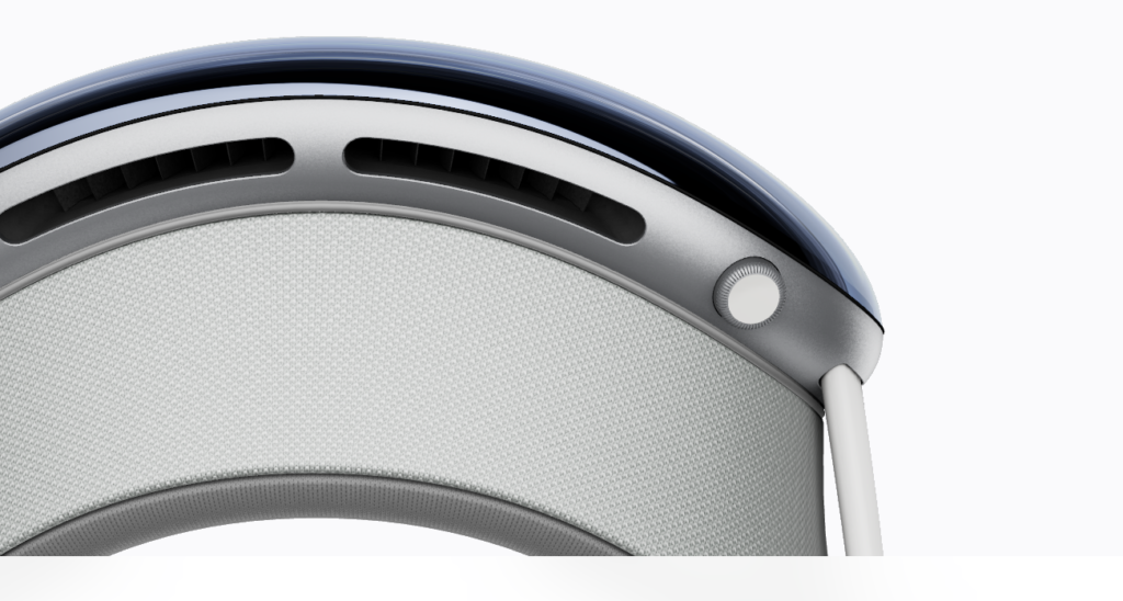 apple vision pro crown